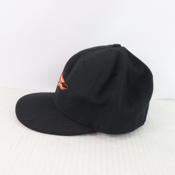 Vintage New Era Baltimore Orioles Fitted Hat Black - Picture 3 of 7